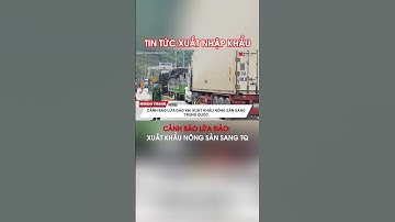 ❌❌ Cảnh báo lừa đảo khi xuất khẩu nông sản sang Trung Quốc #shorts #tintuc #logistics #xuấtnhậpkhẩu