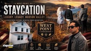 West Point, New York 🇺🇸 Luxury Living in the Hudson Valley (Staycation Sports)