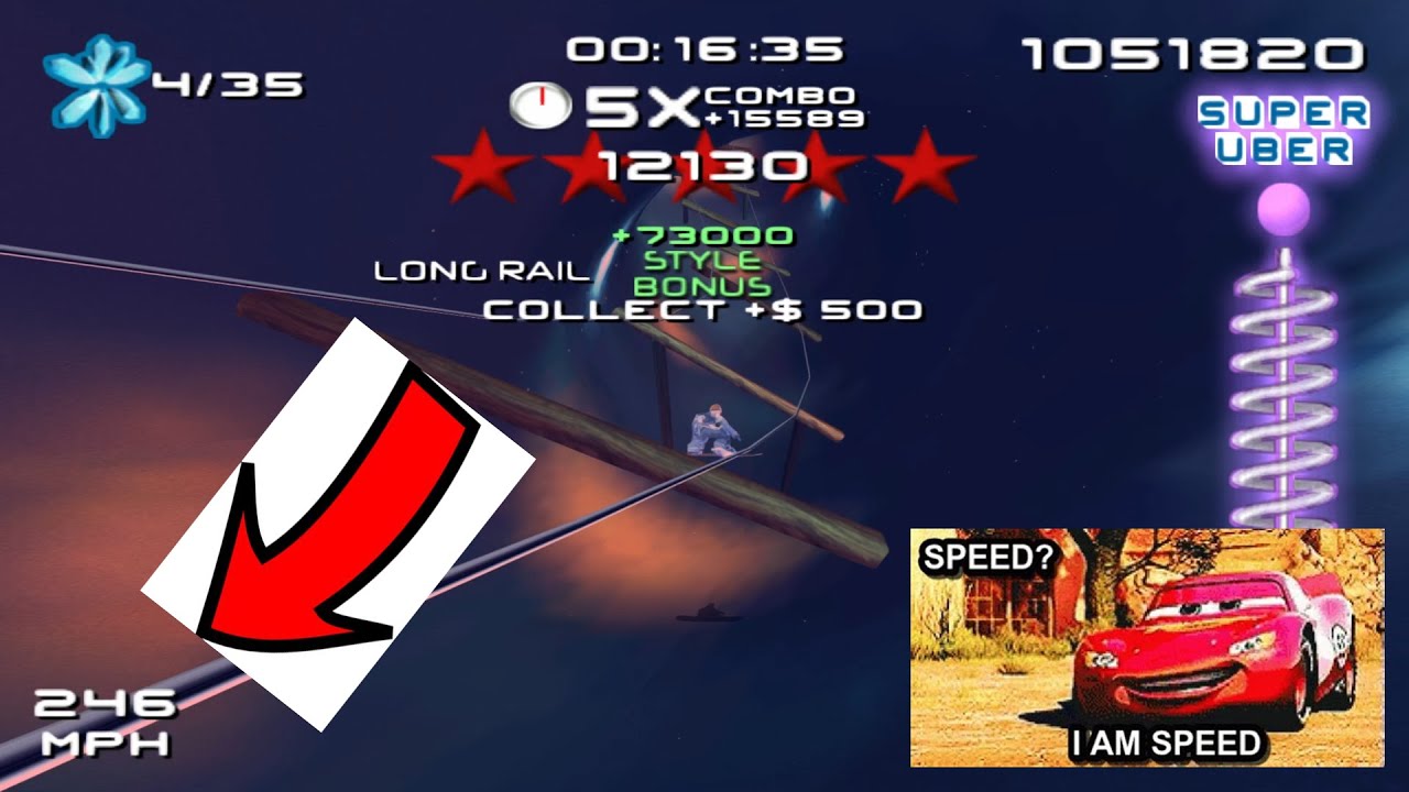 SSX 3 | All Peak Race | No Speed Cap [TAS]