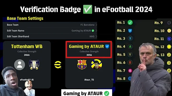 eFootball Name VERIFIED icon ✅ || Gaming by ATAUR