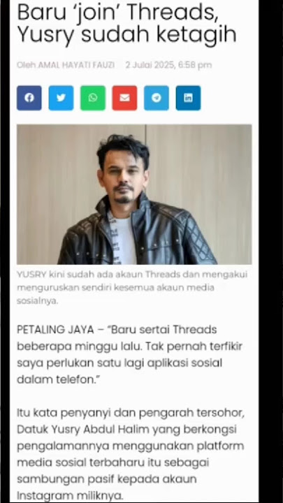 Info Selebriti.|Sudah Ketagih.