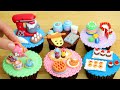 Miniature Dessert Cupcakes! Realistic Hacks And Crafts Mini Food | ミニチュア工芸