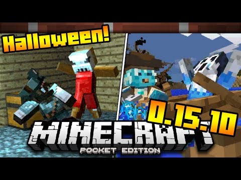 Llegó Halloween! Creepypastas ^-^ | Review Minecraft PE 0.15.10 (Español) (Pocket Edition) ElSirKael