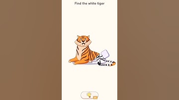 Delete Puzzle: Erase One Part 🔥Find the white tiger 🐅🐯 #shorts #youtubeshorts #youtube
