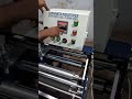 Aluminum foil rewinding machine by Gunvanta Industries