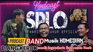 Download Lagu PODCAST LUCU || BAND MUSIC KOMEDIAN BIANG KEROK || MUSIC LEGENDARIS BENYAMIN SUEB