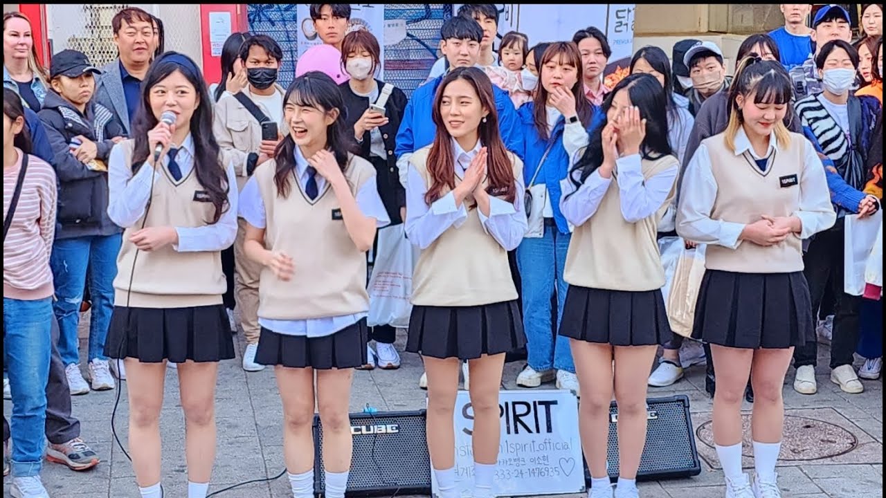 Live 20230326 1spirit#원스피릿 Hongdae Busking 홍대 버스킹 SnowHorse#눈말