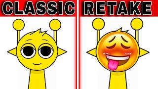 INCREDIBO SPRUNKI NORMAL 🆚 RETAKE MOD #sprunki #fifaworldcup