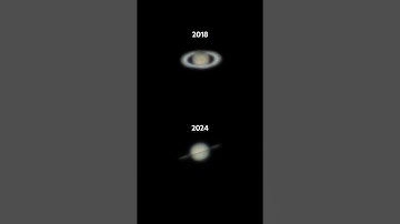The views of Saturn - 2018 vs 2024
