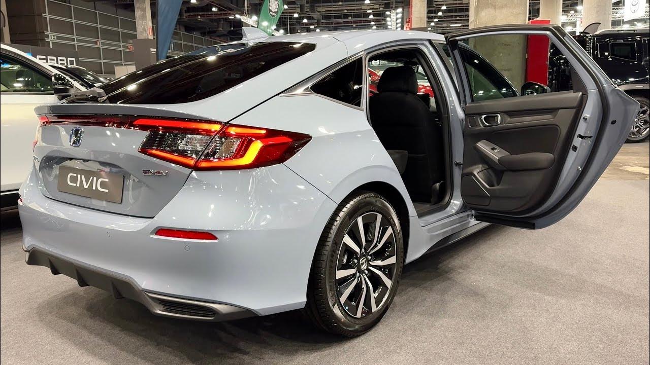 HONDA CIVIC FACELIFT Elegance (BASE SPEC, Europe) - PRACTICALITY test, boot SPACE & boot cover