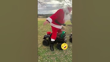 Santa Immediately Regrets This Gift!🎅 #12DaysofLols #Christmas #funny #holiday #fail