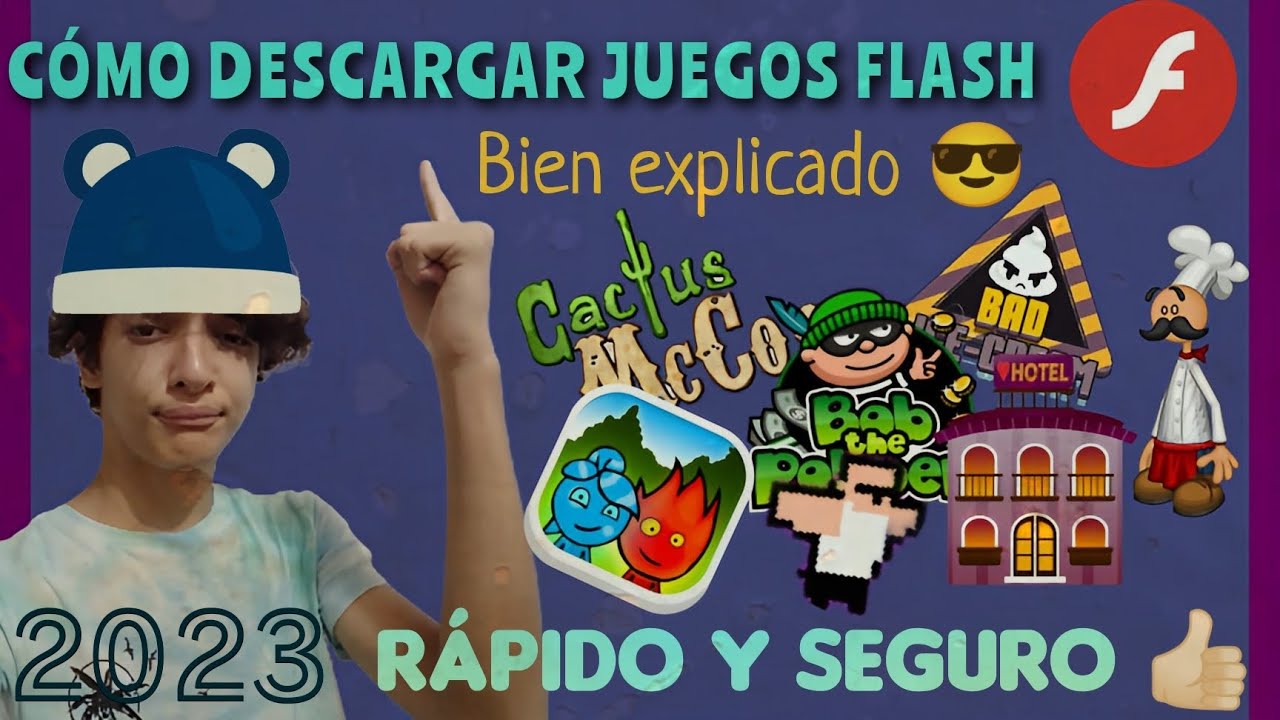 Cómo descargar juegos Flash de forma rápida y segura (PC) (bien explicado 2023) 