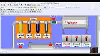 Water Filter on scada CX Supervisor