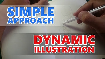 How to Draw Simple Dynamic Pose: Daily sketch
