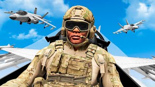 I BECAME AN AIR FORCE PILOT IN GTA 5 screenshot 5
