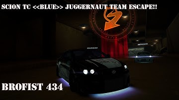 Need For Speed World Scion TC Blue Juggernaut Team Escape