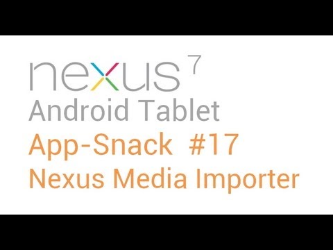 Best Tablet Android Apps 17 Nexus Media Importer Nexus 7 Youtube