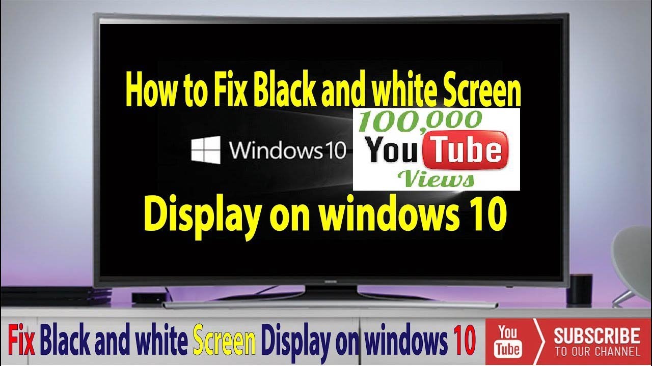 Why is my screen black and white? Fix this problem in Windows 10! - Digital  Citizen