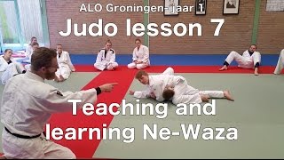 Judo lesson 7 Teaching and learning Ne Waza