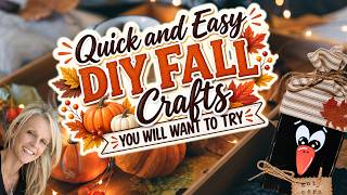 Quick & Easy Creative Fall DIYs You Haven't Seen Before