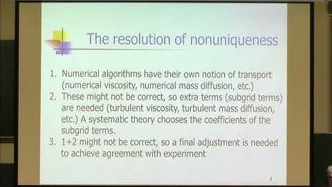 Multiple Speakers | Plenary Lecture 3: Free Boundaries and Fluid Mixing at the Micro Level
