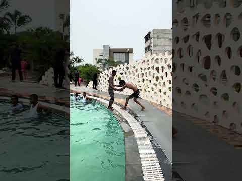🌊 Pool Party Gone Crazy! 😱💦 বন্ধুরা মিলে Full On Masti! #funny #comedy #explorepage