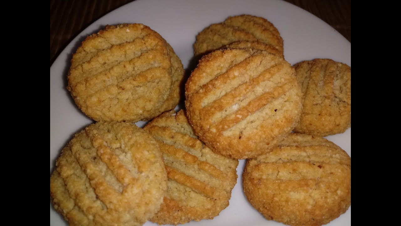BISCOITO LOW CARB DE AMENDOIM COM COCO