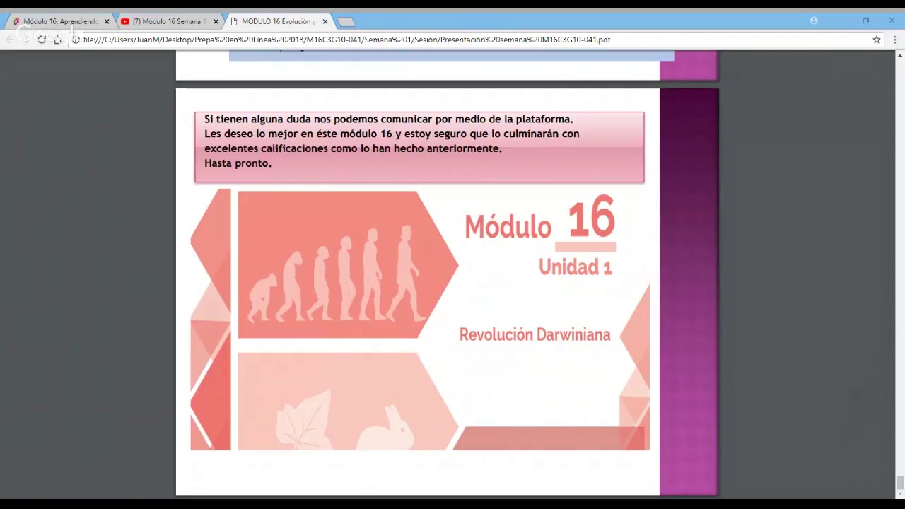 Módulo 16 Semana 1 grupo C3G10-041 - YouTube