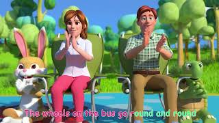 30 MIN LOOP  Wheels On The Bus🎶| Fun Learning Cocomelon  | Nursery Rhymes & Kids Songs - babytube