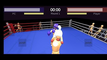 Boxing game prototype