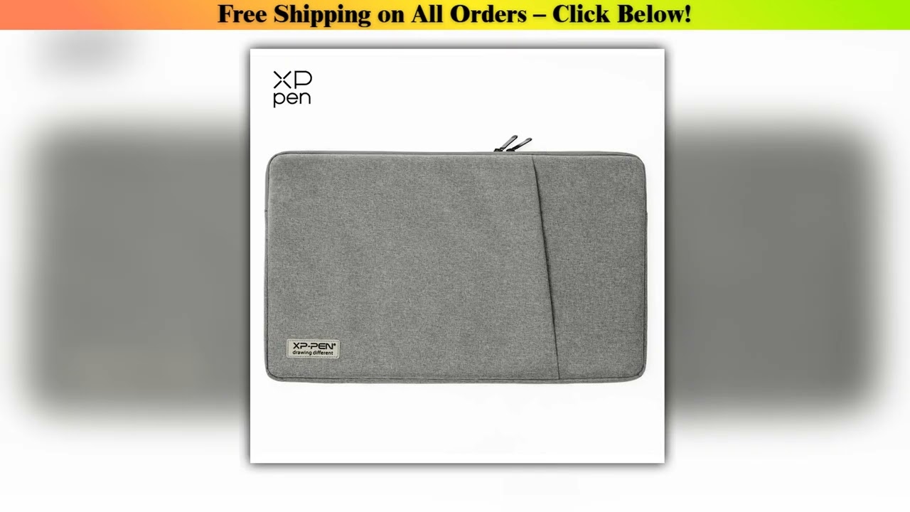 XPPen Graphic Tablet Monitor Pen Display Laptop Protective Case Protective Bag for All 133 156 Scre