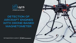 Detection of aircraft engines with drone-based magnetometer