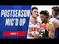 🗣 Mic'd Up Moments in the #NBAPlayoffs (Part 1) | Luka, Booker, Randle & more…