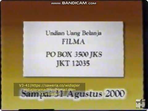 Iklan Filma - Curahan Cinta Filma (2000) @ RCTI, Indosiar, SCTV, \u0026 TPI