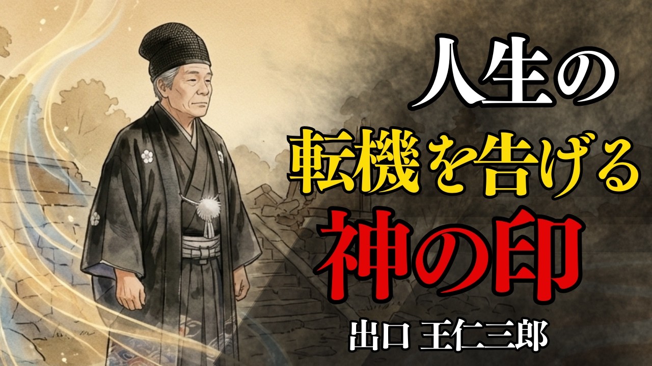 「人生の転機を告げる神の印——出口王仁三郎」——大きな変化の前には、必ず“神のサイン”が現れる