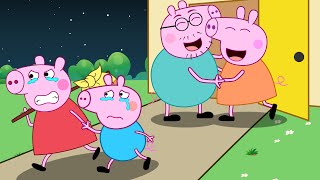 Why Did Baby Peppa Have To Leave ? | Peppa Pig Funny Animation