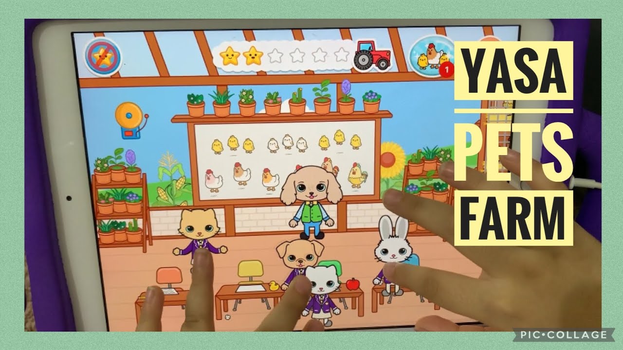 Yasa Pets FARM iOS/ipad gameplay NEW yasa game YouTube