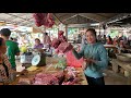 Market Show  / Creamy Fermented Fish Paste Recipe / Prahok Ktiss  / By Countryside Life TV