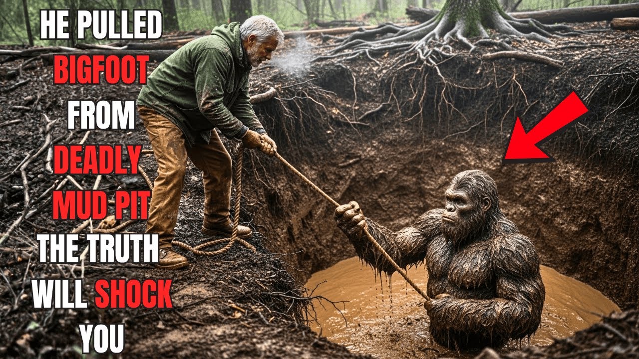 Man Pulled a Weak Bigfoot From a Deadly Mud Pit — Then He Found Out It Wasn’t Alone