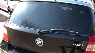 Bmw 1 serie tinten met 20% achter de b stijl . Fabriekaf opgeleverd door dotmatrix Proautotint