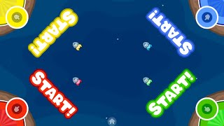 234 Player Mini Games |💢 Ultra- Competitive 4 Player Party Games 💢| 🫅 vs 🧑‍🌾 vs 👼 vs 🧛 | #757 screenshot 1