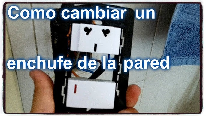 Cambia un enchufe o una llave de la luz paso a paso 🔌 💡 