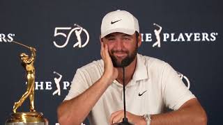 Scottie Scheffler | Winner Press Conference I 2024 The PLAYERS Championship © PGA Tour