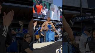 TikTok sensation Rico Alvarez cranks the siren! #mexico #sanjose #luchalibre