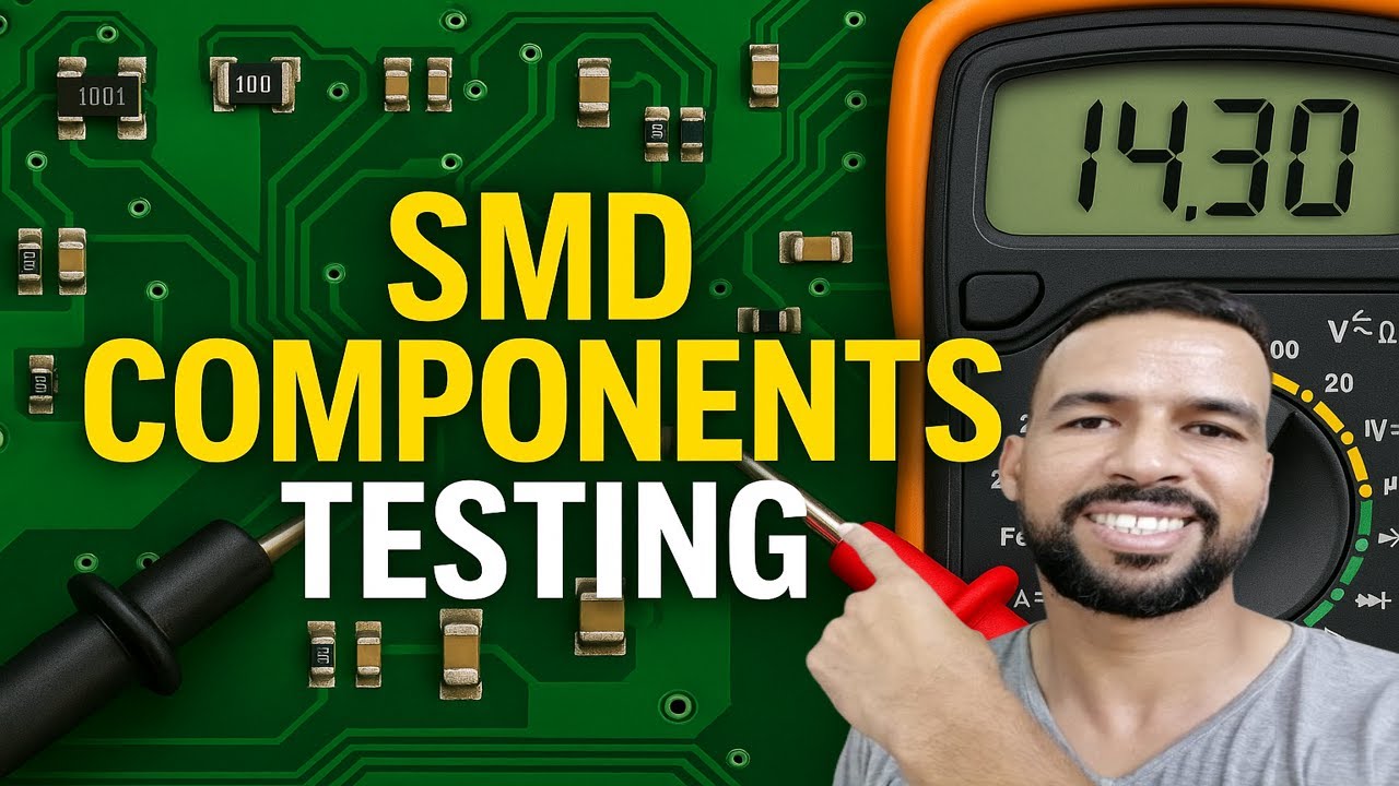 Electronic Components: The EASIEST Way to Test SMD Components on Any Board | Electronics Repair