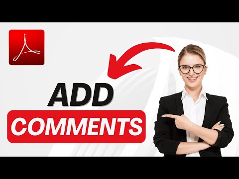 How to Add Comments in Adobe Acrobat 2025?