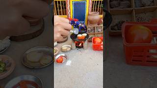 miniature bread sabji wala sandwich #nabiyaminiature #food #miniaturecooking #minifood #miniature