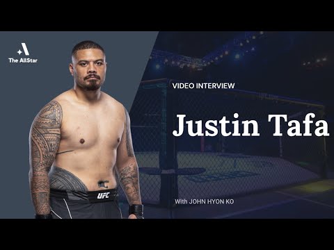 Justin Tafa warns Harry Hunsucker about going shot for shot at UFC Vegas 45