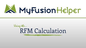 RFM Calculation with Keap and Infusionsoft