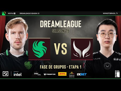 DreamLeague S25 | Team Falcons vs Xtreme Gaming | Fase de Grupos - Live B | Dota 2